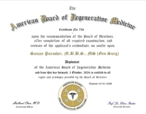 ABRM Diplomat Sanjay Parasher, MBBS, MS (Gen Surg) (1) (3)